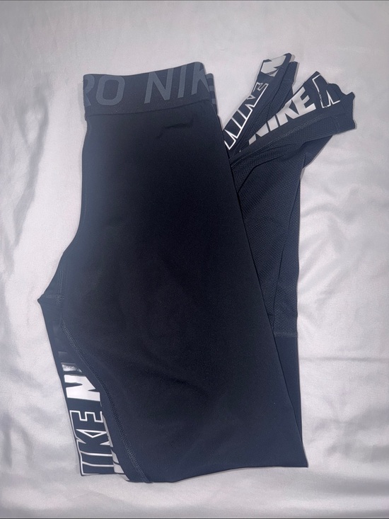 Nike Pants - Women’s NikePro gym Leggings with White Logo.